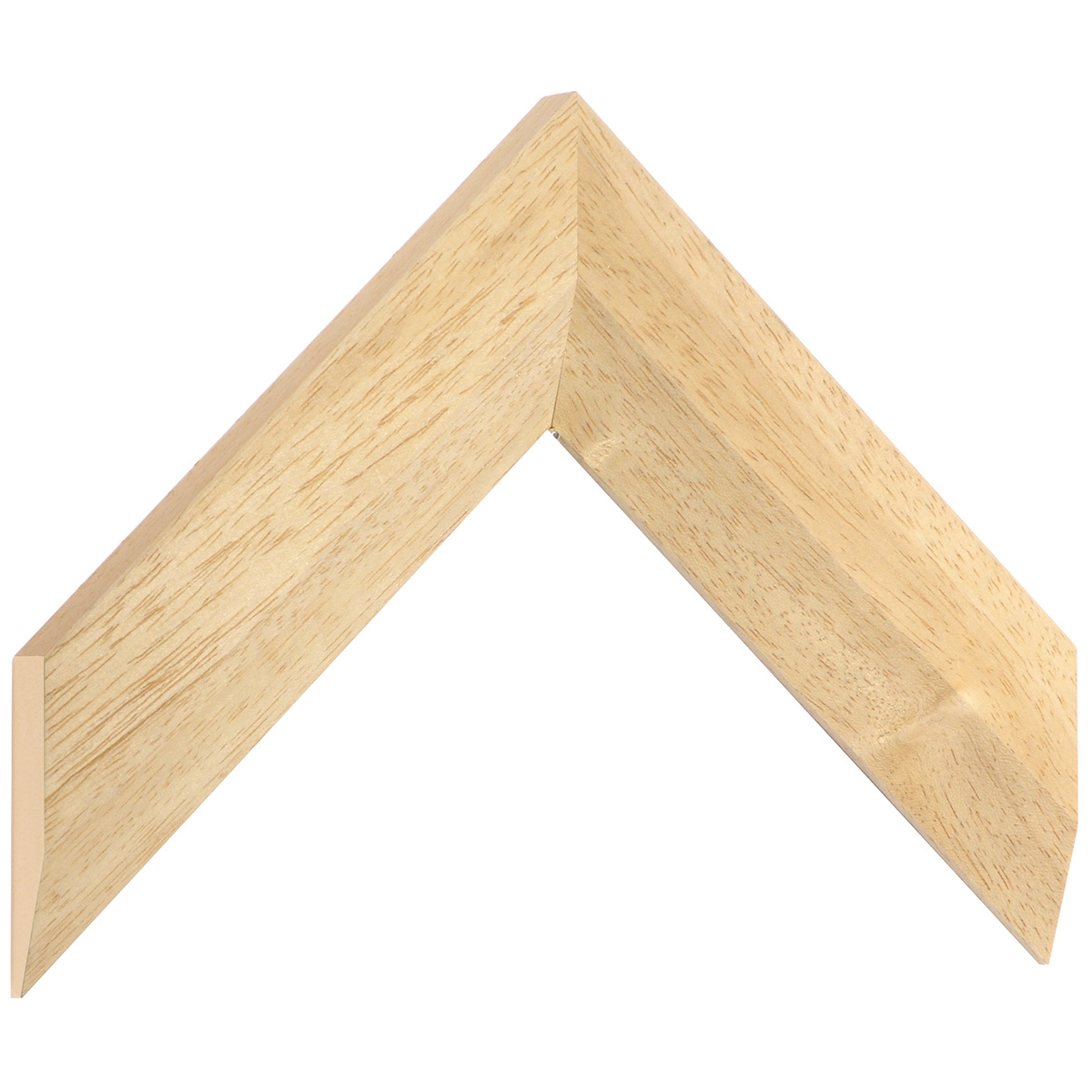 Keilrahmenleiste Ayous Breite 45 mm Stärke 18 mm - Musterwinkel