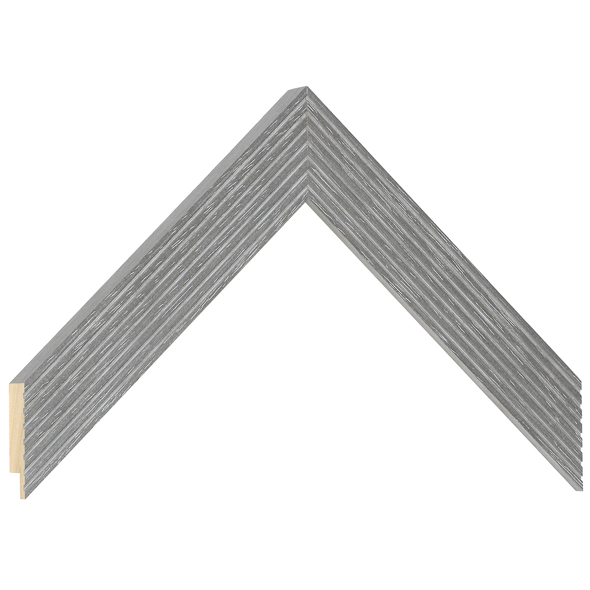 Bilderleiste Ayous 29 mm breit 20 mm hoch - Grau - Musterwinkel