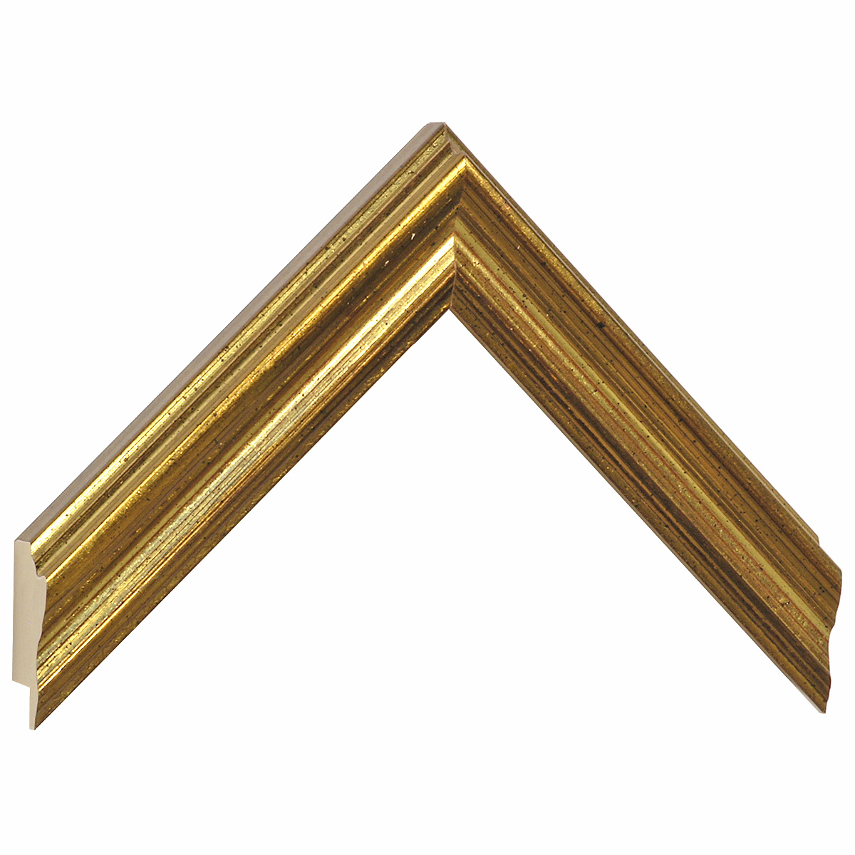 Bilderleiste Ayous 33 mm breit 30 hoch - Gold - Musterwinkel