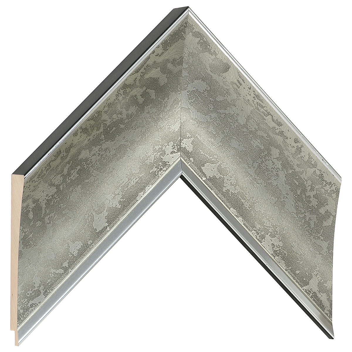 Bilderleiste Ayuos 75 breit mm 20 mm hoch - SIlber - Musterwinkel