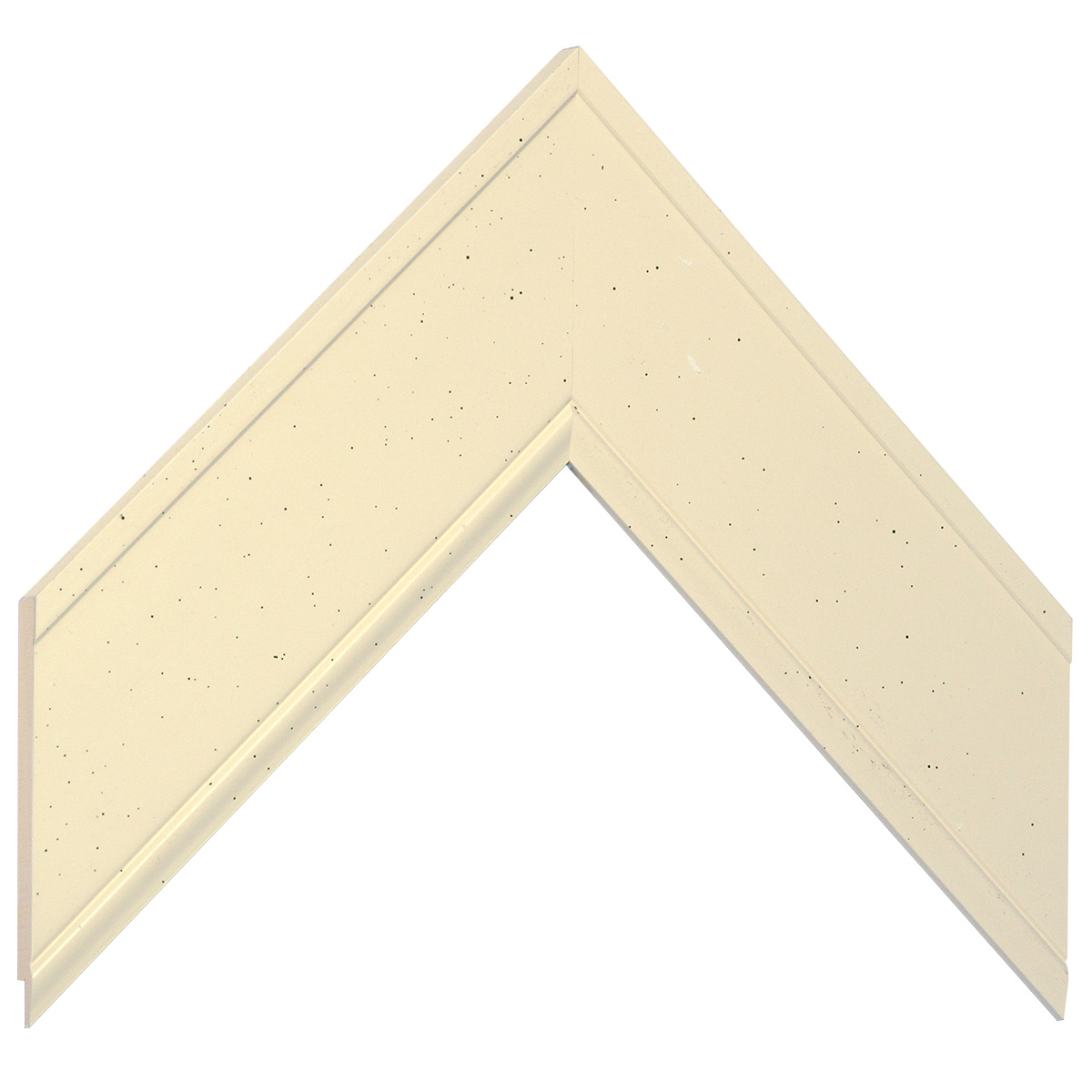 Bilderleiste keilgezinkte Kiefer 55 mm breit 11 hoch - Beige - Musterwinkel