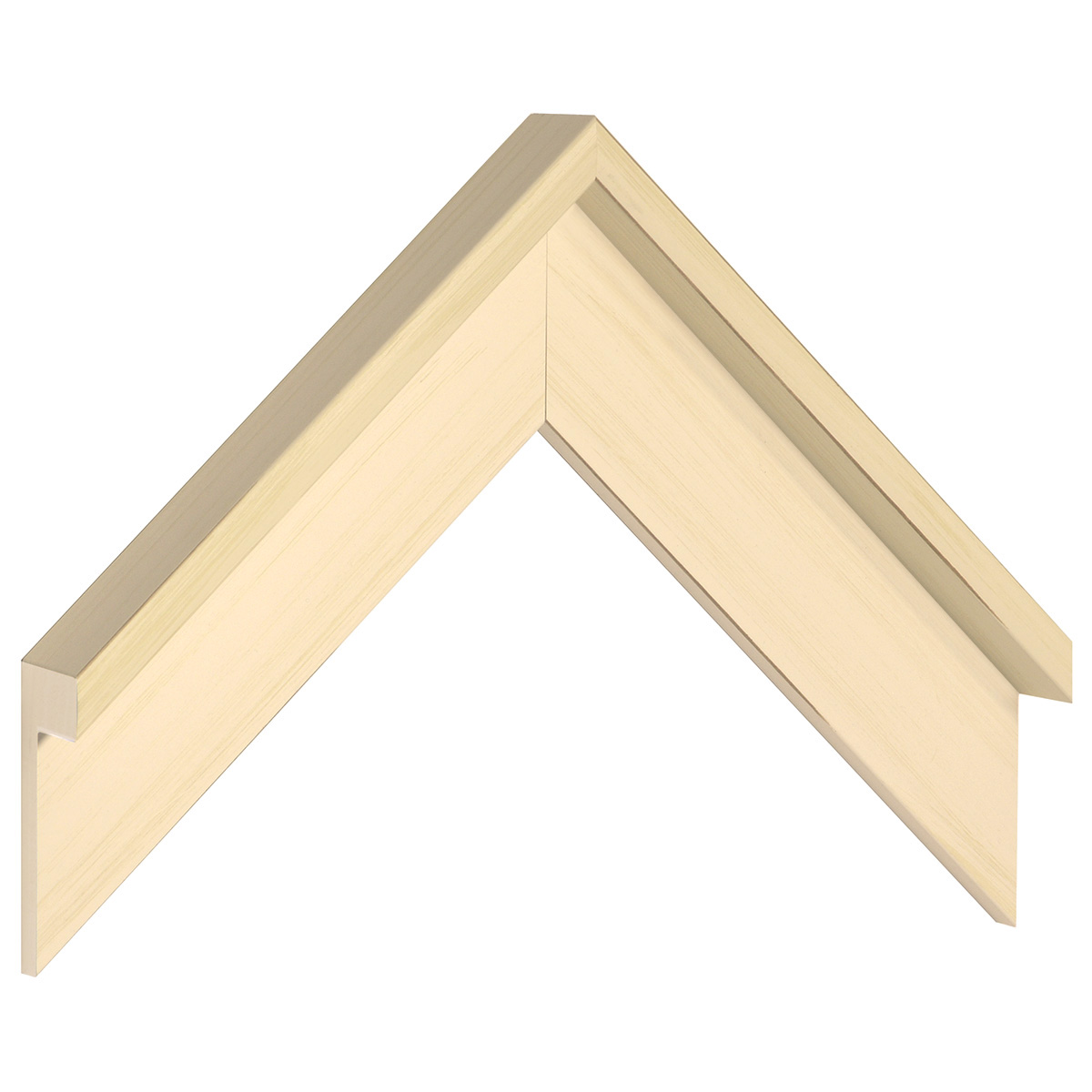 Schattenfugenleiste Pinie 44 mm breit 34 hoch . Natur - Musterwinkel