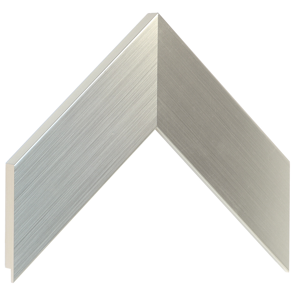 Bilderleiste Ayous flach 58 mm breit 20 mm hoch - Platin  - Musterwinkel
