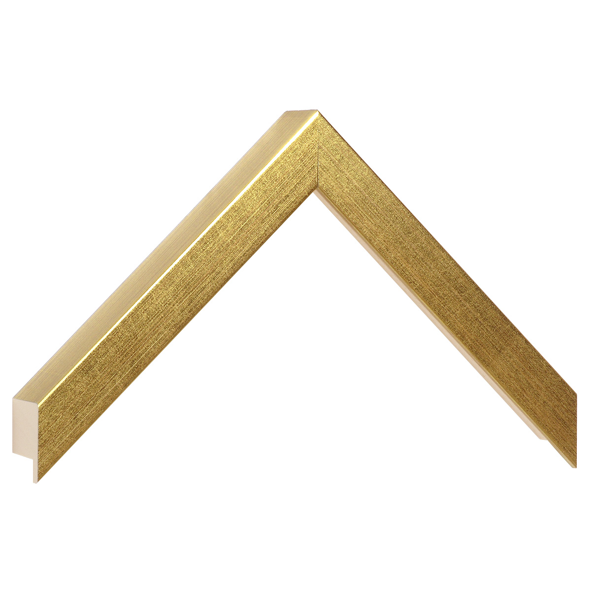 Bilderleiste Ayous flach 20 mm breit 32 hoch - Gold - Musterwinkel