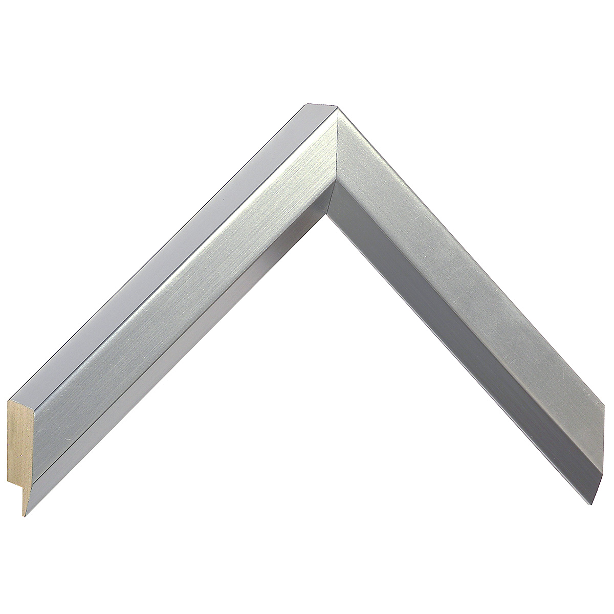 Bilderleiste Ayous 27 mm breit 35 hoch- Finish Silber - Musterwinkel