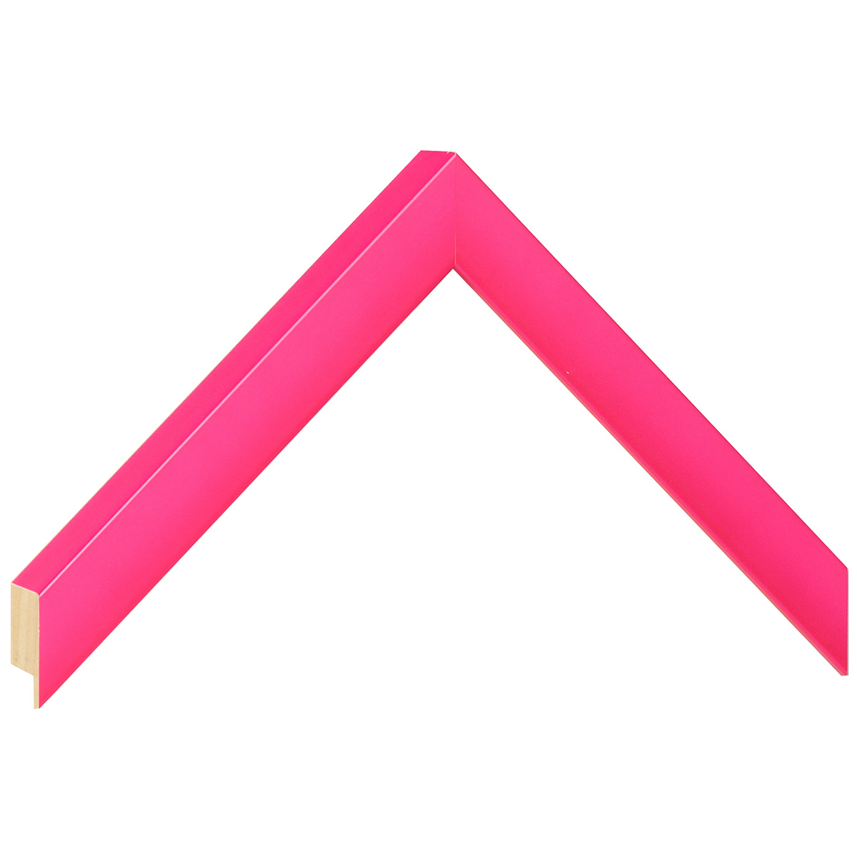 Moulding ayous, width 20mm, height 25 - Fuchsia - Musterwinkel