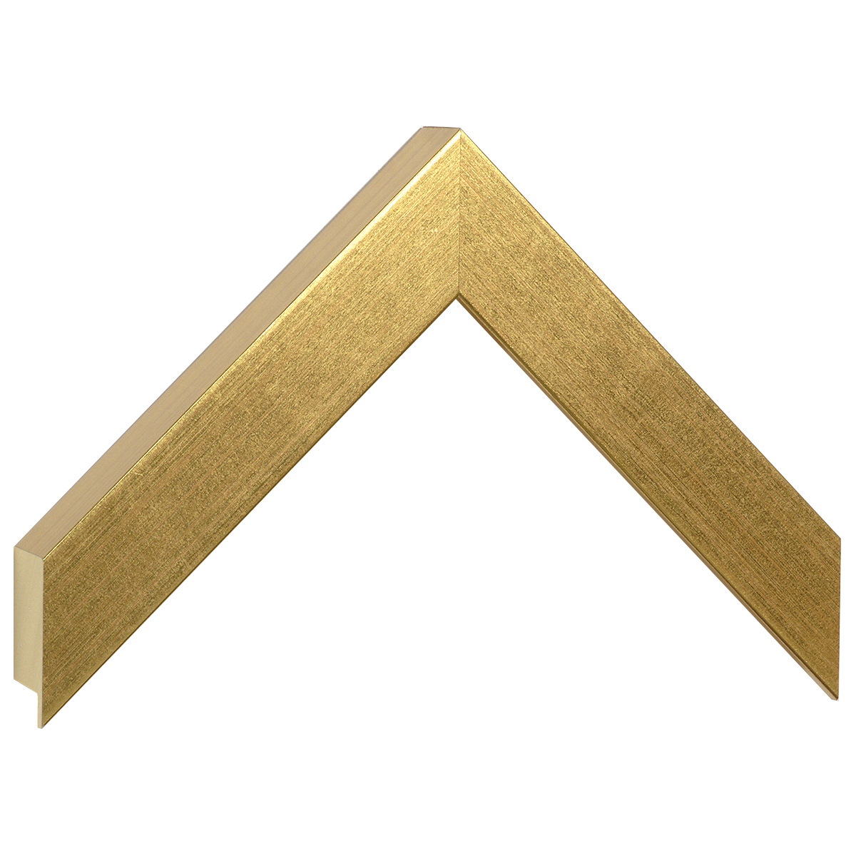 Bilderleiste Ayous flach 30 mm breit 32 hoch - Gold - Musterwinkel