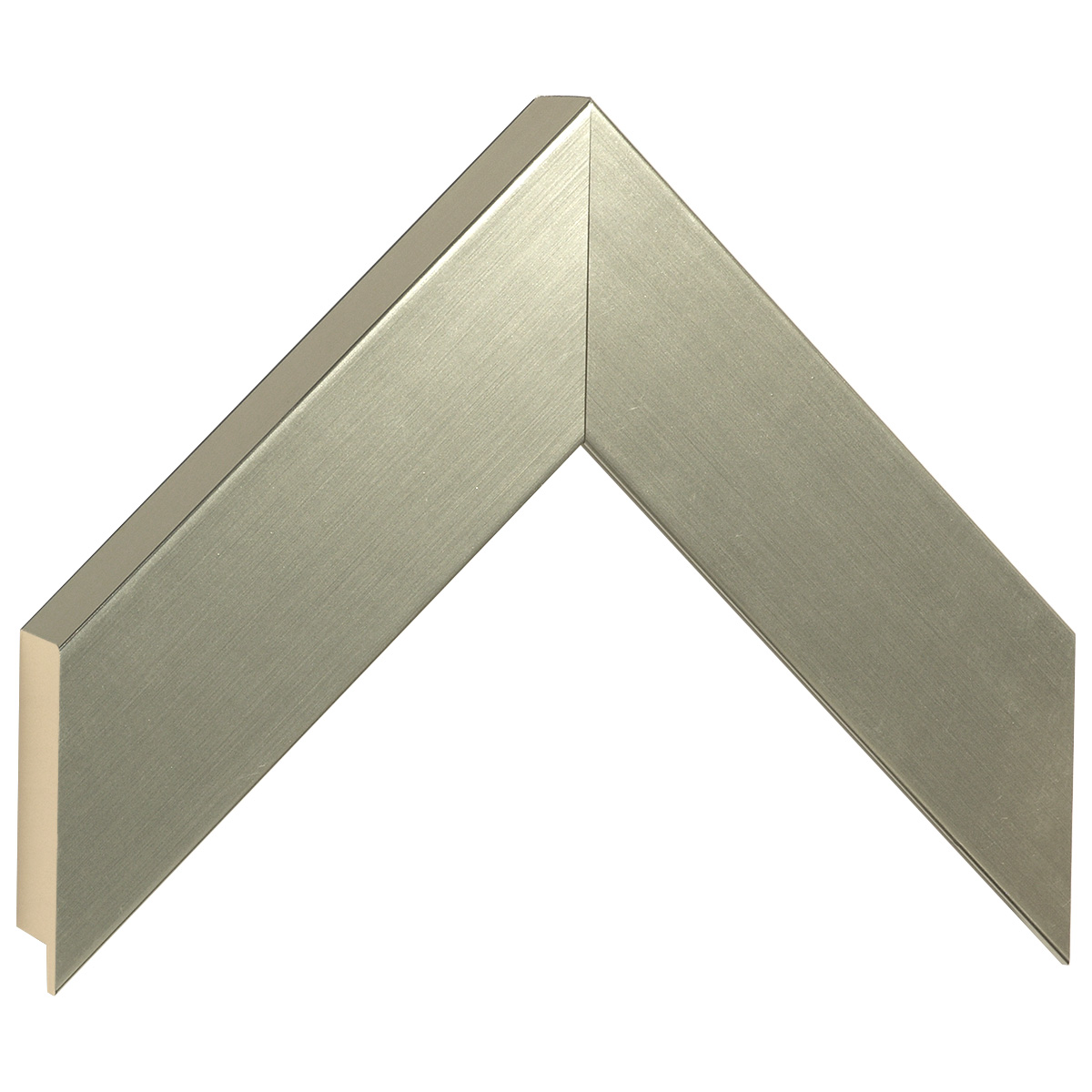Bilderleiste Ayous flach 48 mm breit 32 mm hoch - Platin  - Musterwinkel