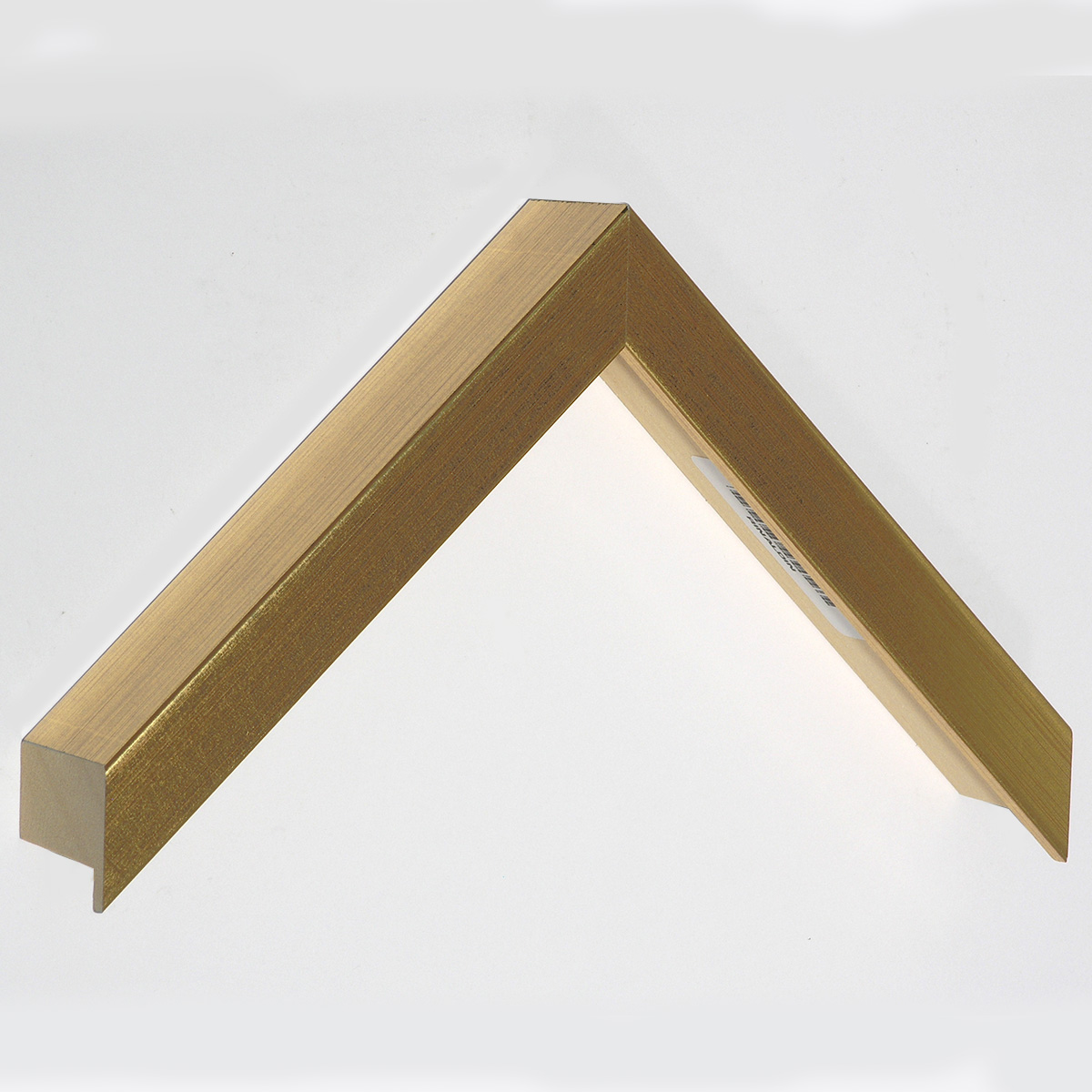 Bilderleiste Ayous flach 20 mm breit 45 hoch - Gold - Musterwinkel