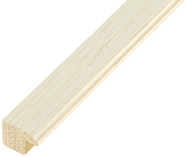 Passepartoutleiste keilgezinkte Pinie Breite 22 mm Beige gesprenkelt