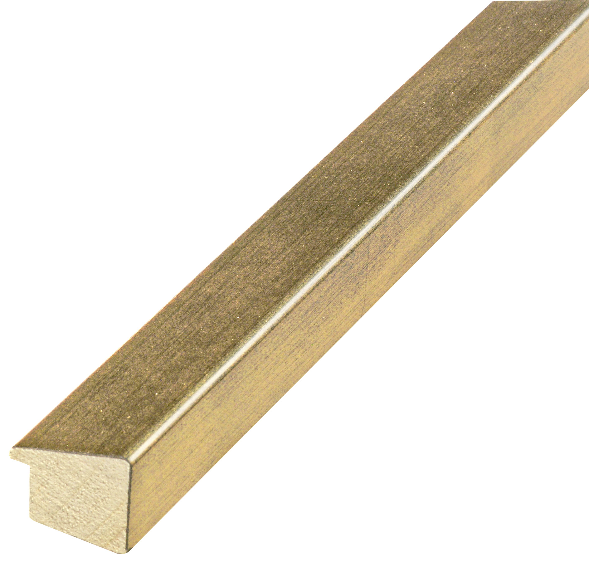 Bilderleiste keilgezinkte Pinie 26 mm breit 23 mm hoch - Gold