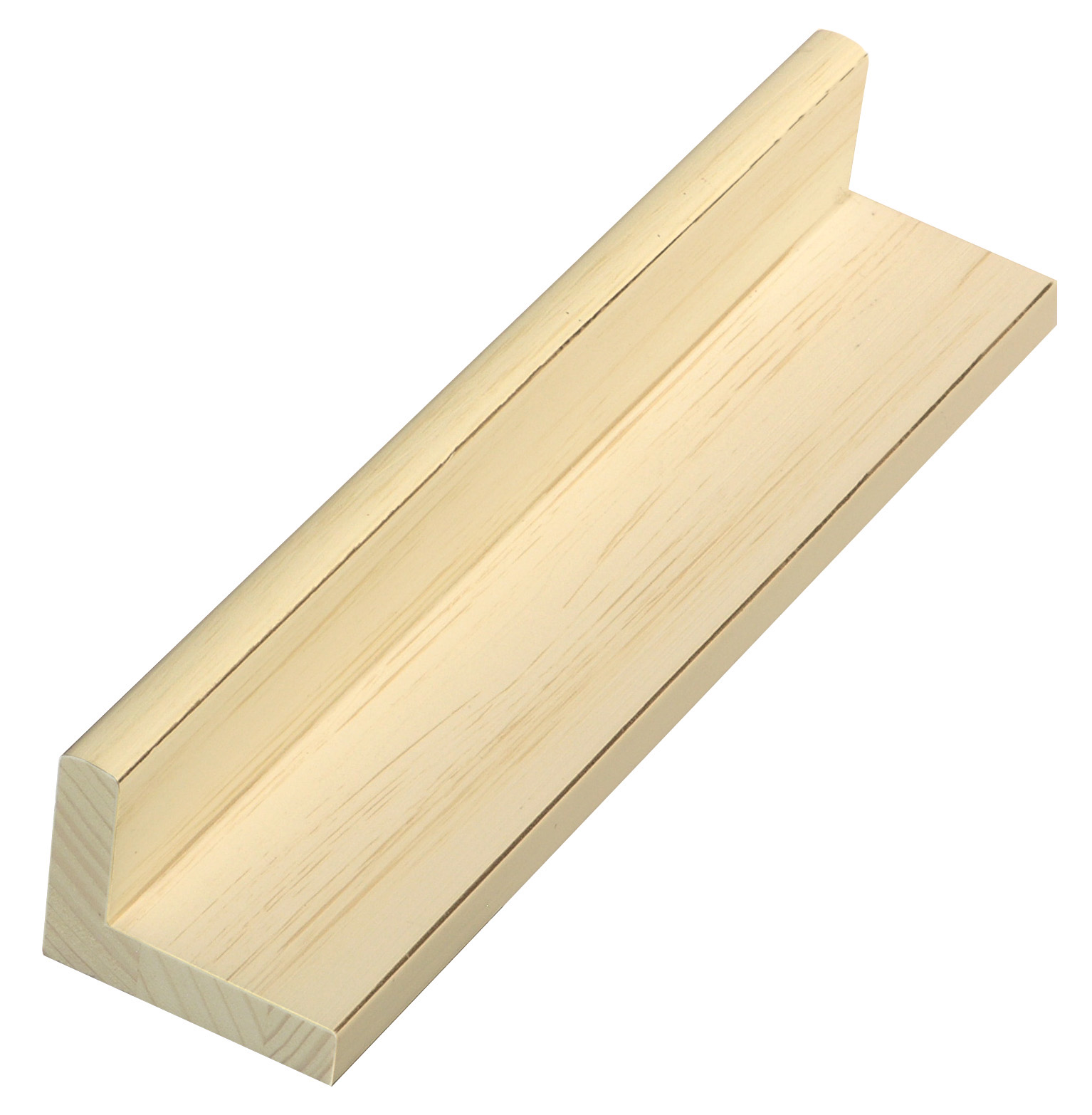 Schattenfugenleiste Pinie 44 mm breit 34 hoch . Natur